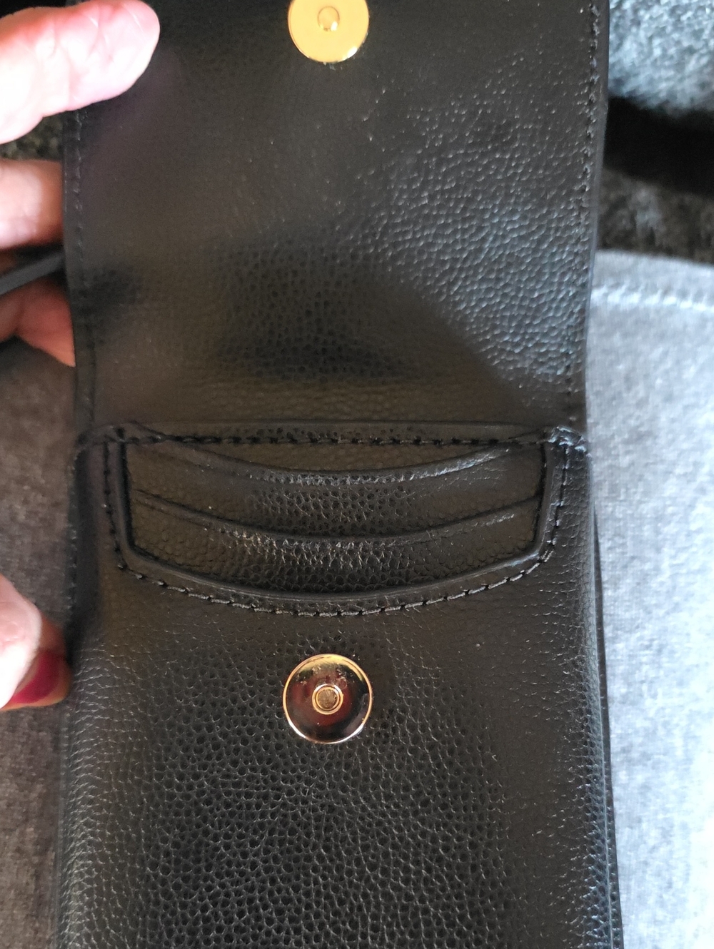 Kate Spade Small Black Leather Crossbody - Picture 9 of 11